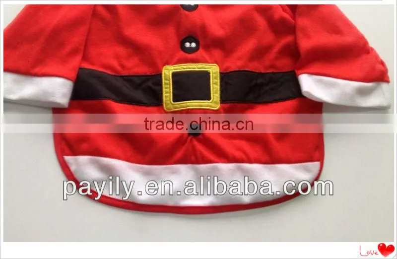EN 71 Embroidered Christmas knitted fabrics dog clothing