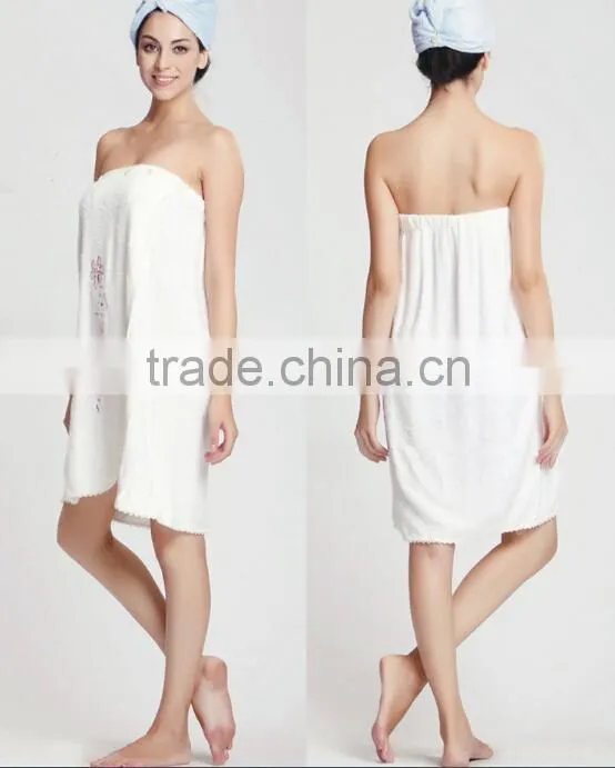Wholesaler 70% bamboo fiber 30% cotton hotel bath towel fabric