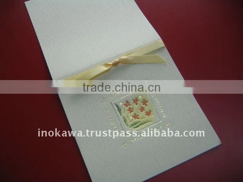 Japan Wedding Invitation Card 'ESSENCE' STOCKLOT Wholesale