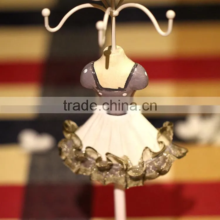 Earring Necklace Jewelry Display Stand Holder,Jewelry Necklace Holder Organizer Stand Display Approx 11" Tall