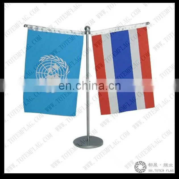 Table Flag with Metal Stand