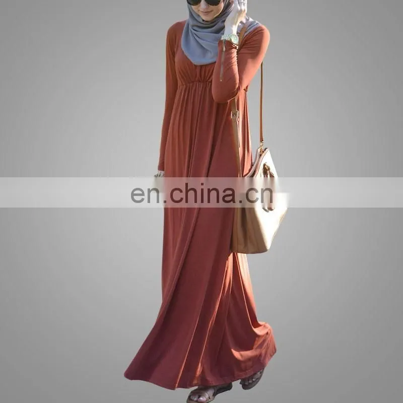 Alibaba OEM China Supplier Abaya Latest Design Ethic Muslim Dress Muslim Long Sleeve Maxi Dress