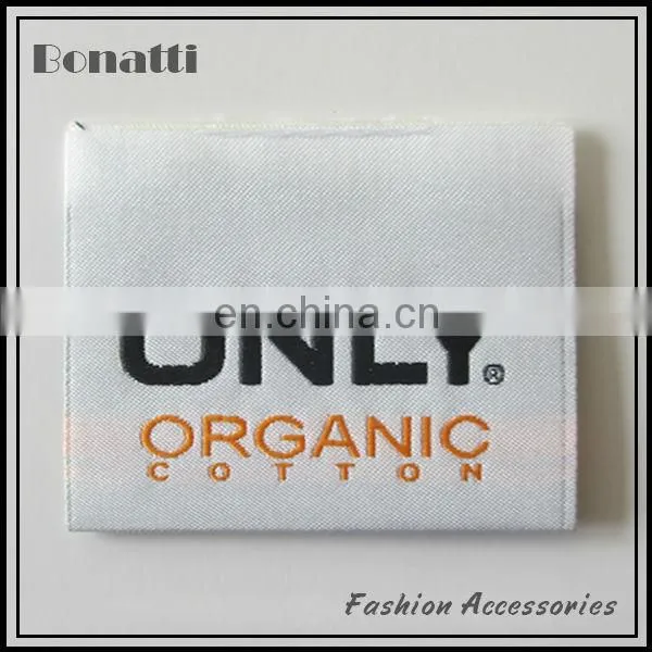 fashion brand woven label for garments