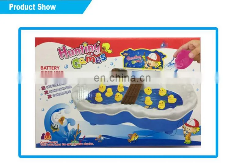 funny electric toy fishing game machine with music