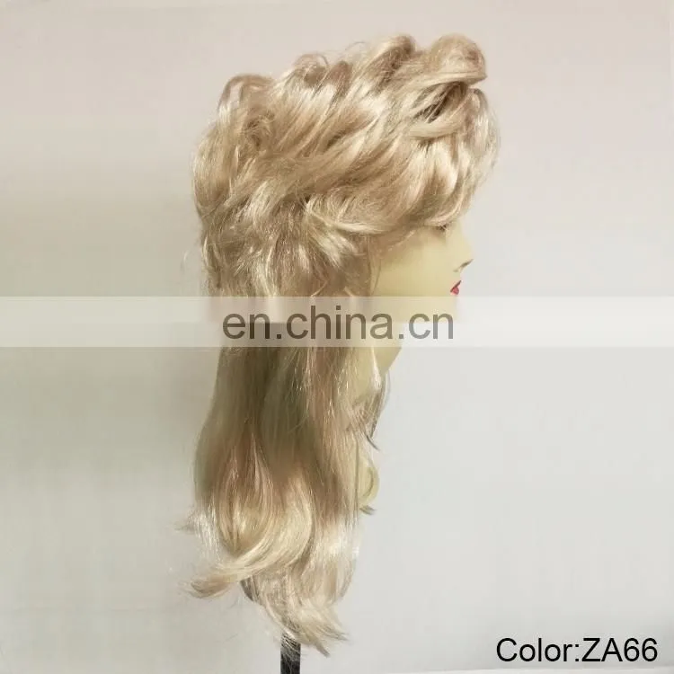 Synthetic party women mullet wigs P-W216