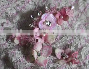 Aidocrystal fashion elegance rhinestone ribbon Hair pin multifunctional headwear