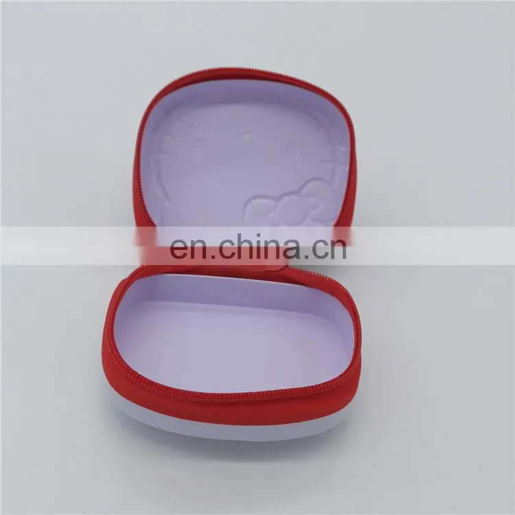 Round gift metal tin wallet tin coin wallet wholesale