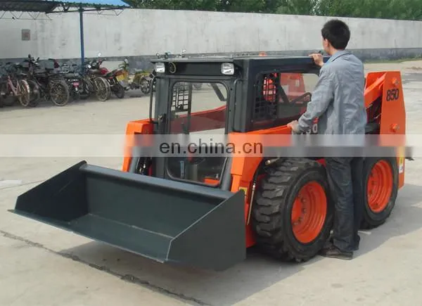 China Diesel Engine Skid Steer Loader