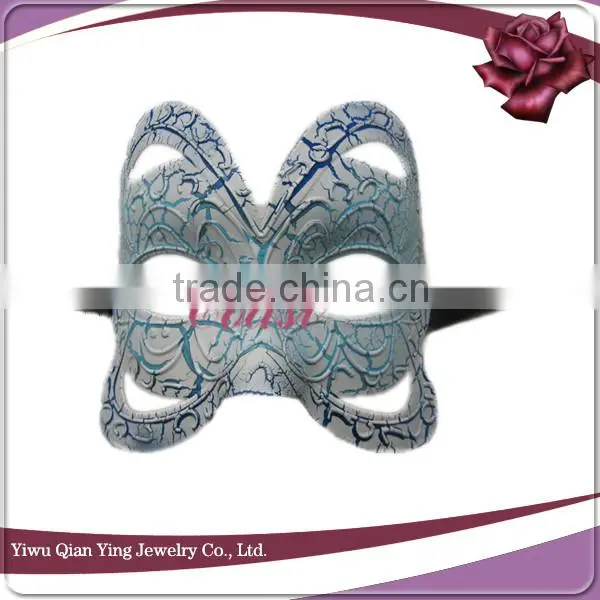cheap butterfly shaped plastic masquerade party face mask for birthday party