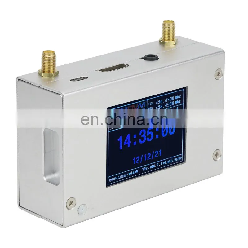 Duplex MMDVM Hotspot with Aluminum Alloy Shell Color Display Screen Supporting For C4FM/DMR/DSTAR P25