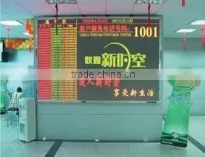 P8 monochrome indoor led message board