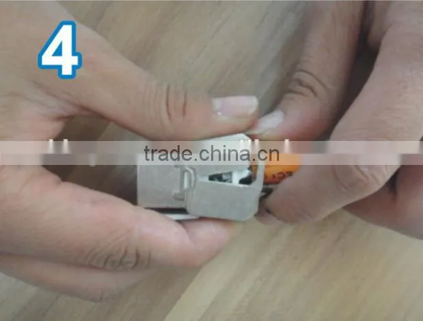 Cat.6 A FTP Toolless Keystone Jack