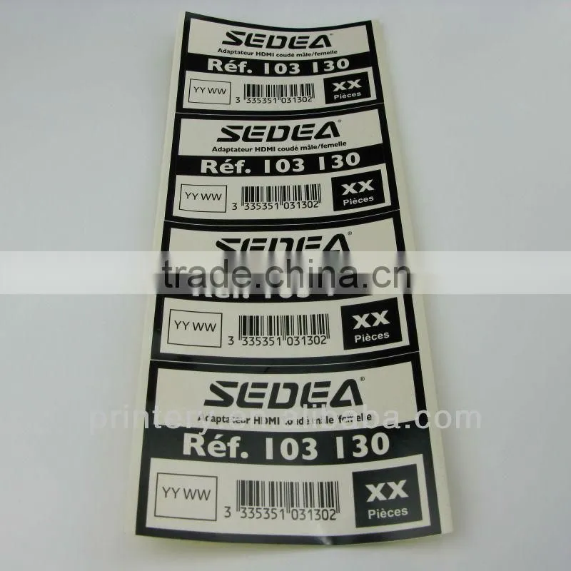 The popular self adhesive vinyle cheap sticker