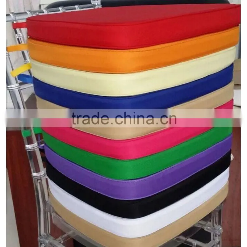 Different color removable soft cushion for chiavari chair