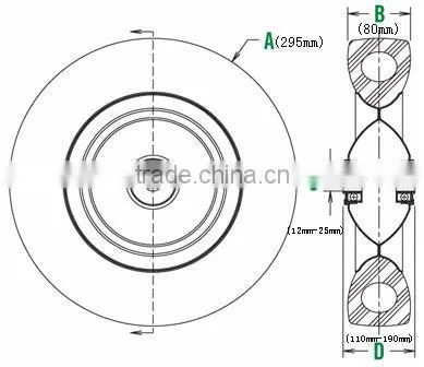 High Quality One Wheel Enclosed Structure Pneumatic Rubber Wheelbarrow Wheel 3.50-6