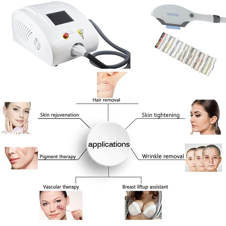 Beauty Salon Use Facial Care Skin Rejuvenation Portable Ipl Hair Removal Machine