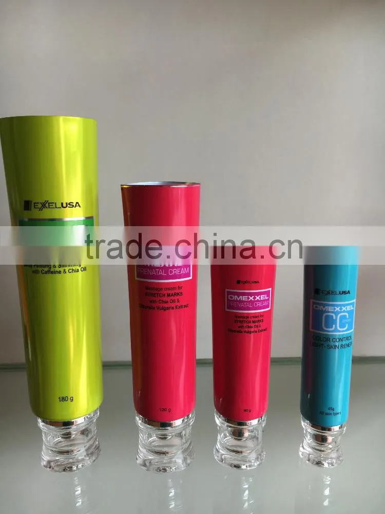ABL package tube for cosmetics with various designs