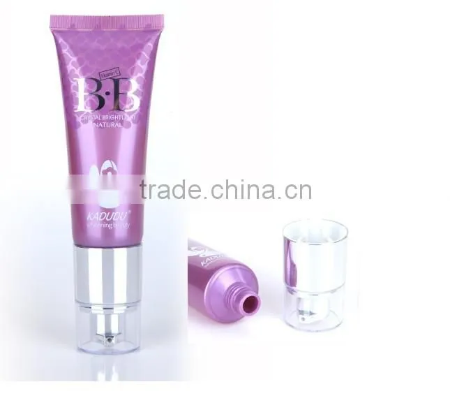 flexible tube with airless pump cap for BB&CC cream