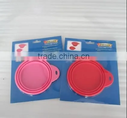 2014 newest silicone personalized dog bowl