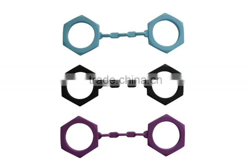 2016 Silicone Factory Sexy Product Wholesale Handcuffs