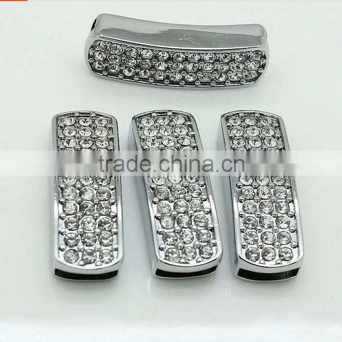 DIY Customized 10mm Bending Slide Blocks for Bracelets and Pet Dog Collars