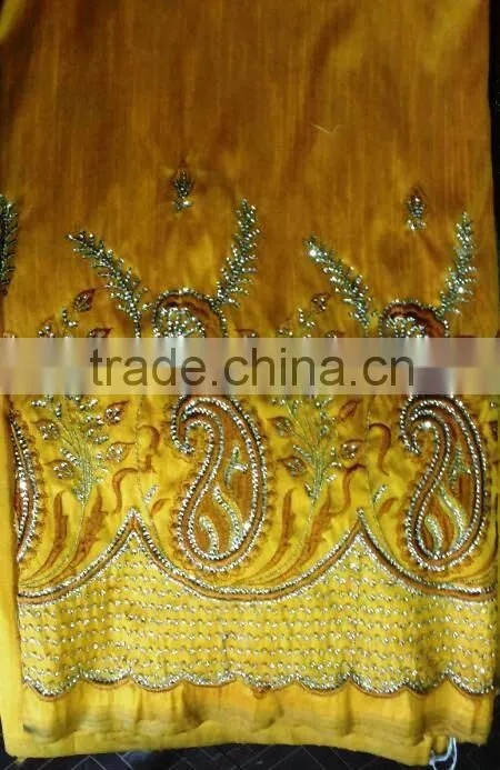 African embroidery george wrapper