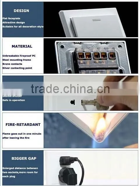 hot selling electrical usb charger black for smart home