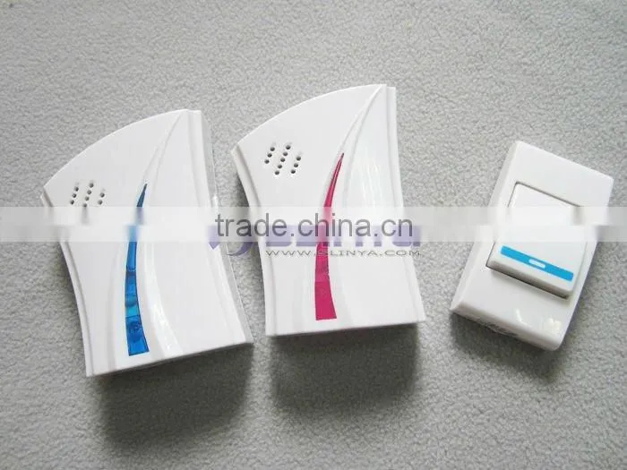 Flash light 32 Music Wireless Remote Control Door bell Chime Personal Alarm