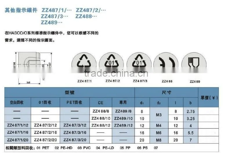 Z488...HASCO STANDARD DATE INSERT