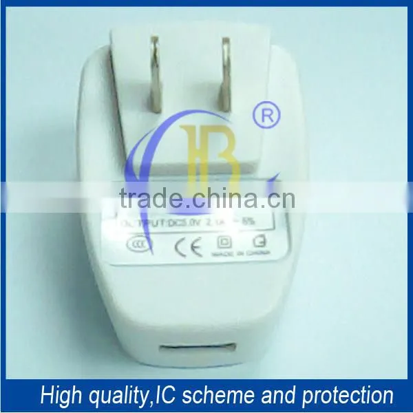 Fast Charging Indicated Light 1.5A USB Travel Charger/Mobile Phone USB Charger