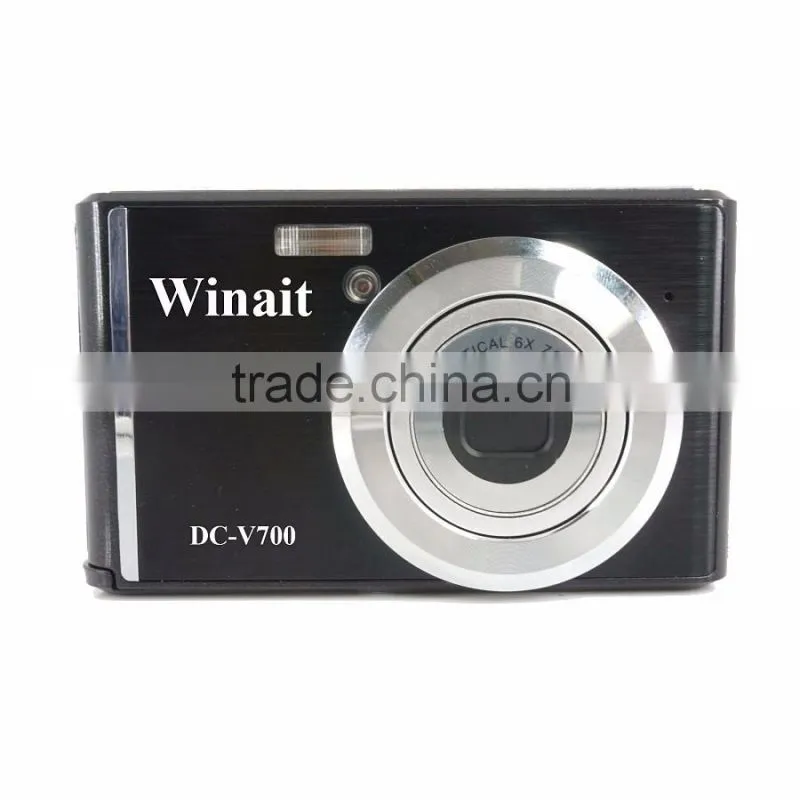 winait max 6x optical zoom camera /18mp digital video camera with 2.4'' TFT display