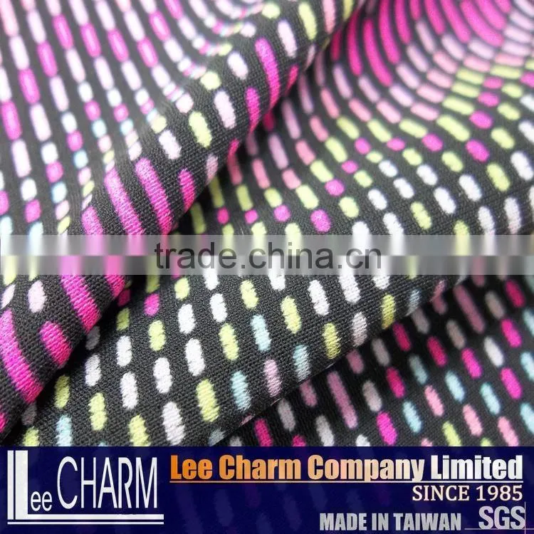 Nylon Spandex Fashion Ethnic Geometry Print Fabric