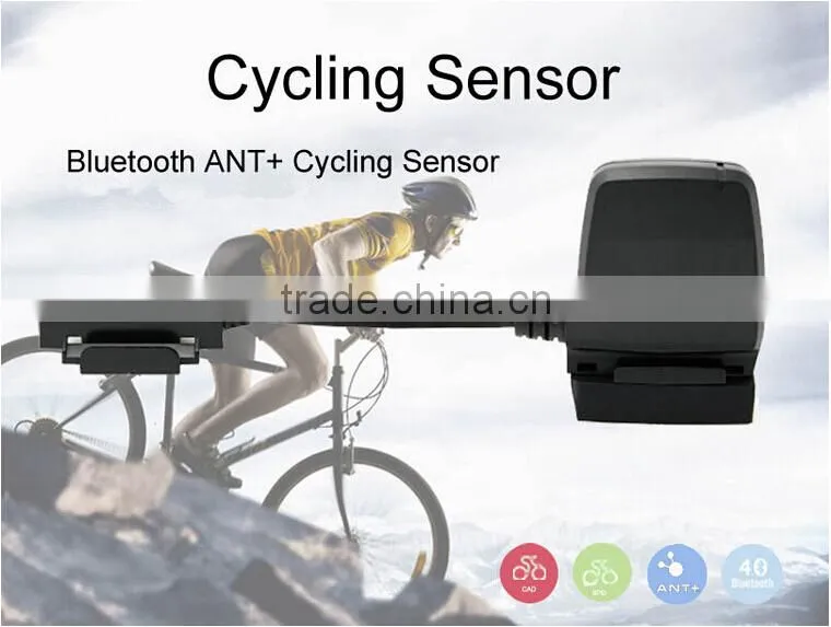 Waterproof Bluetooth Bicycle Computer, Bicycle Cadence Sensor, Bicycle Speedometer