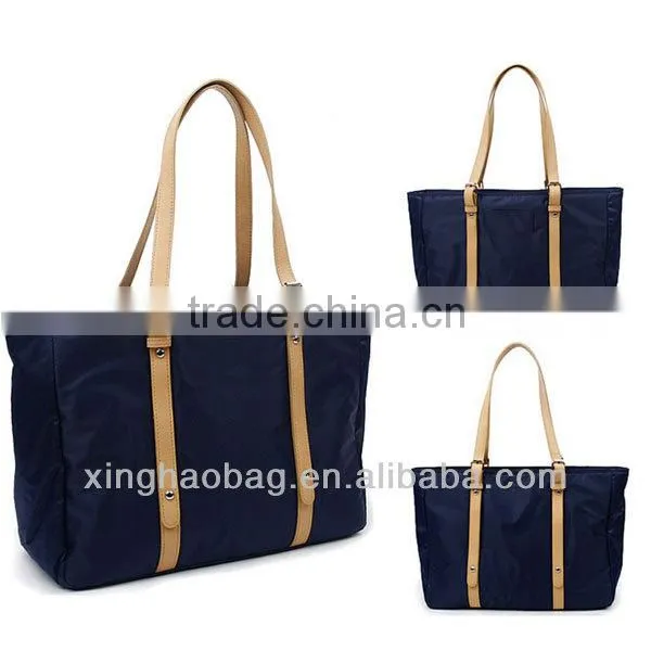 Guangzhou factory promotion cheap custom nylon tote bag