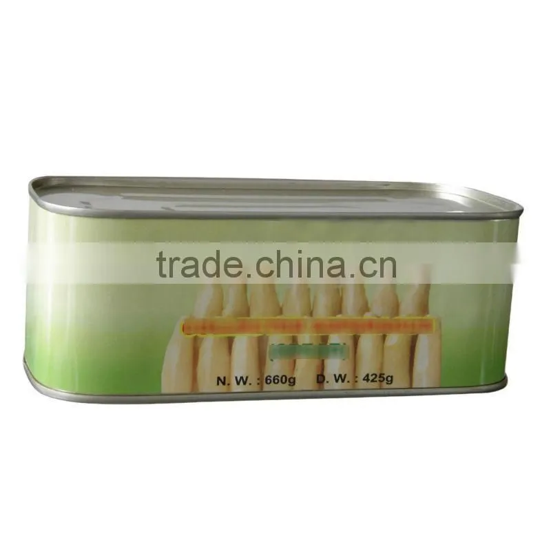 Canned white Asparagus