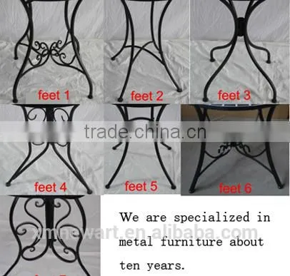 outdoor table garden furniture metal table