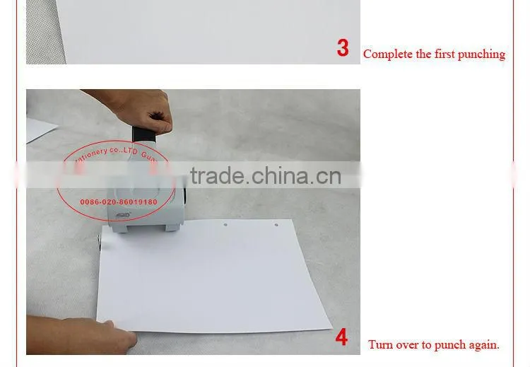 Heavy duty hole punch punch machine