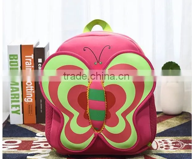 wholesale 3D high-end neoprene student backpack school bag