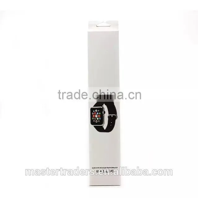 Cheap Crocodile Grain Genuine Leather Watch Band Wrist Strap For 38MM Apple Watch MT-3566