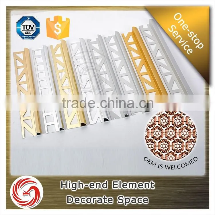 KSL hot promotion aluminum ceramic corner edge tile trim