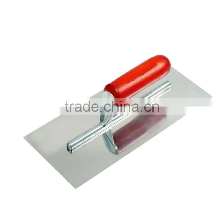 China good quality stainless steel plastering trowel for construction