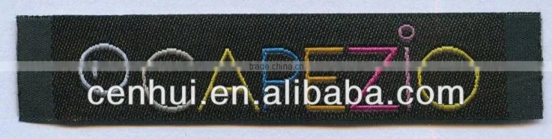 high-density, pretty, fashionable, 100% cotton woven label