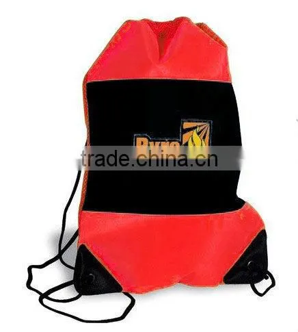 Nylon drawstring backpack