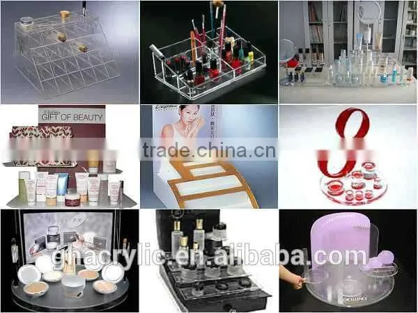 desktop acrylic business card holder plexiglass paper notes organizer