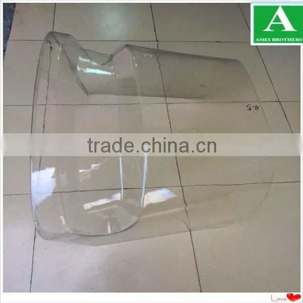 Vacuum formed custom clear blister plastic domes