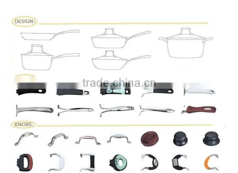 Aluminum Nonstick Frying Pan Hot Grill Pan