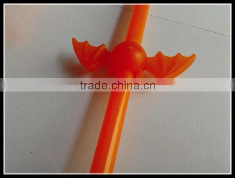 Halloween decorative plastic drinking straw
