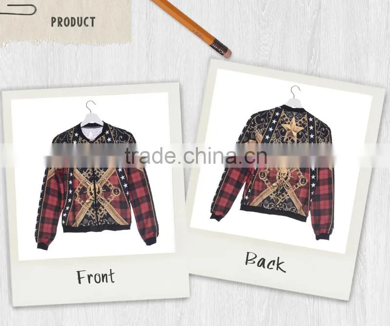 printed stylish winter jackets for women
