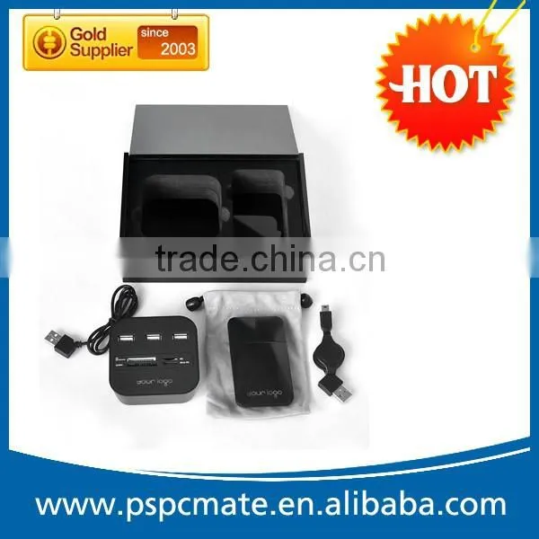 4 in 1 usb kit set/usb travel kit/usb computer kit including headphones usb light mouse