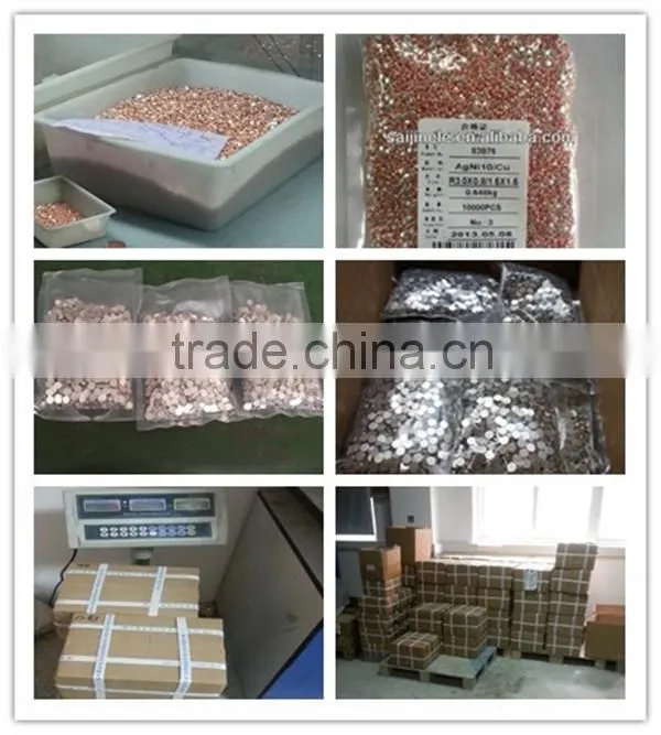 Manufacturer Copper Thimble plating silver contact